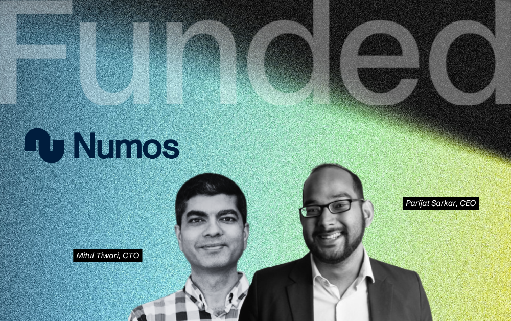 Numos AI dashboard showing transparent finance reconciliation with audit trail sources