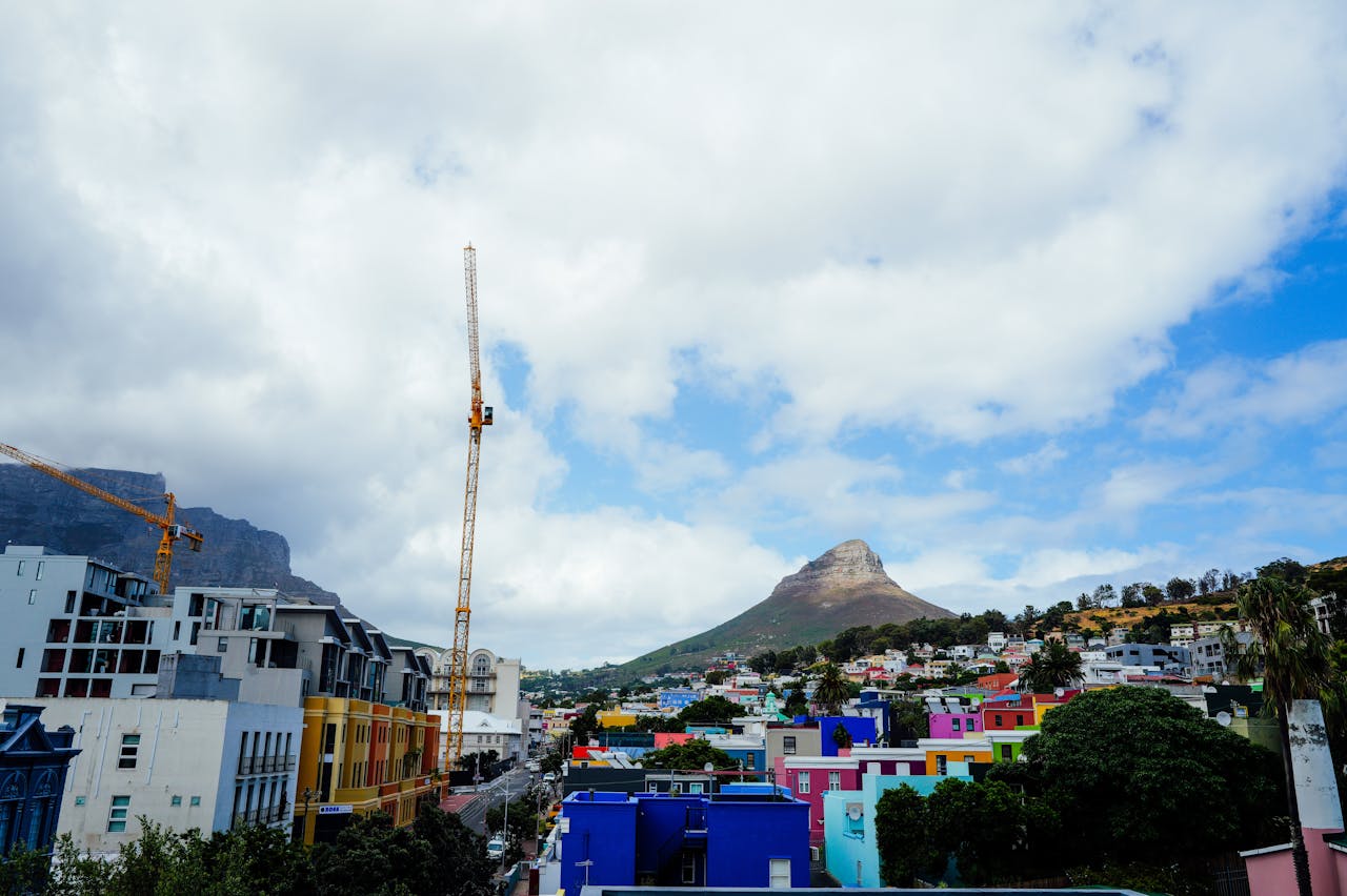 Collage of USDC logo, African mobile payments, and fintech funding charts