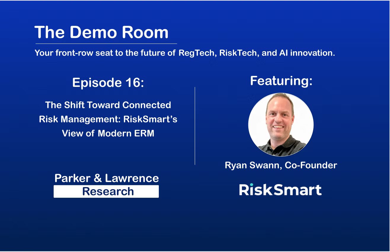 A visual representation of interconnected gears and data streams, symbolizing connected enterprise risk management.