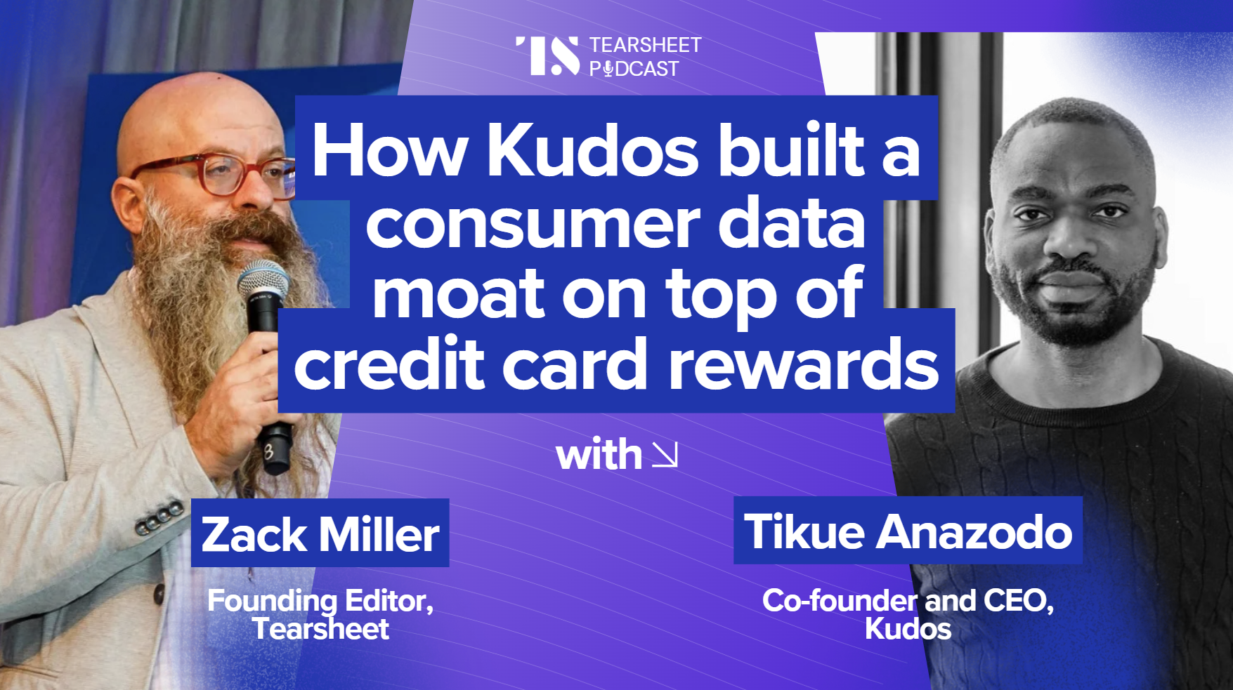 Screenshot of the Kudos app interface showing credit card rewards optimization.