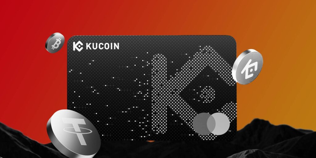 Screenshot of KuCoin's tweet announcing the KuCard launch in Australia with a kangaroo and Australian flag emojis.